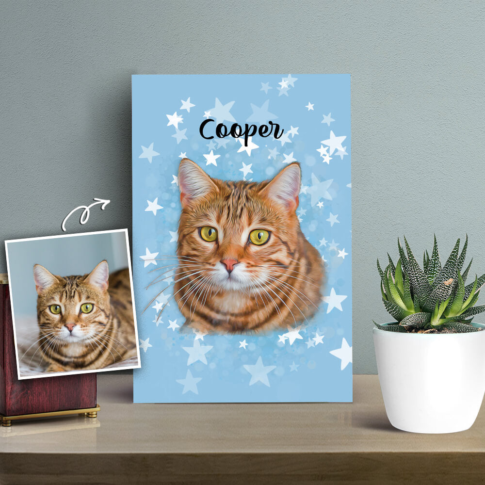 My Super Star Pet Desktop Plaque