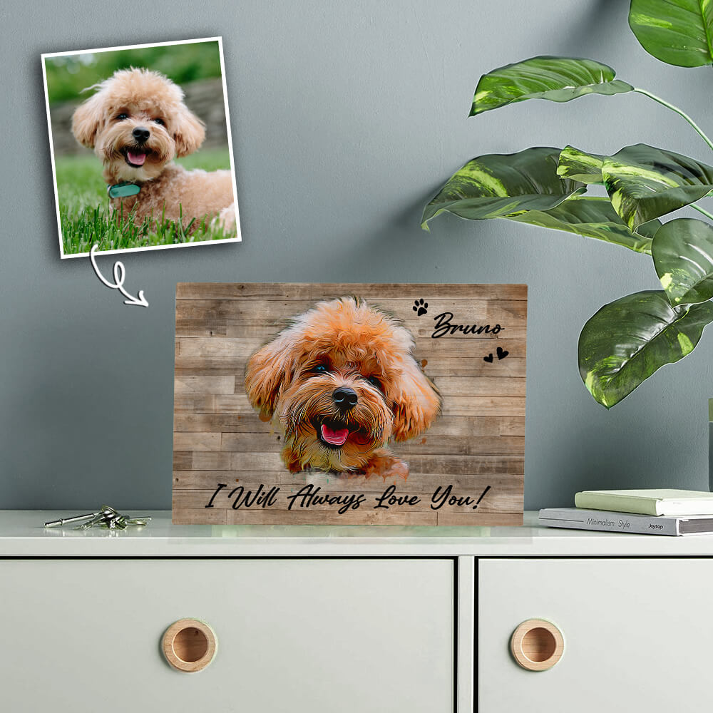 I Will Always Love You Desktop Plaque