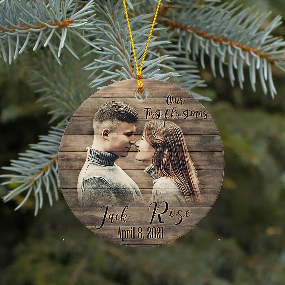 Our First Christmas Married Ornament