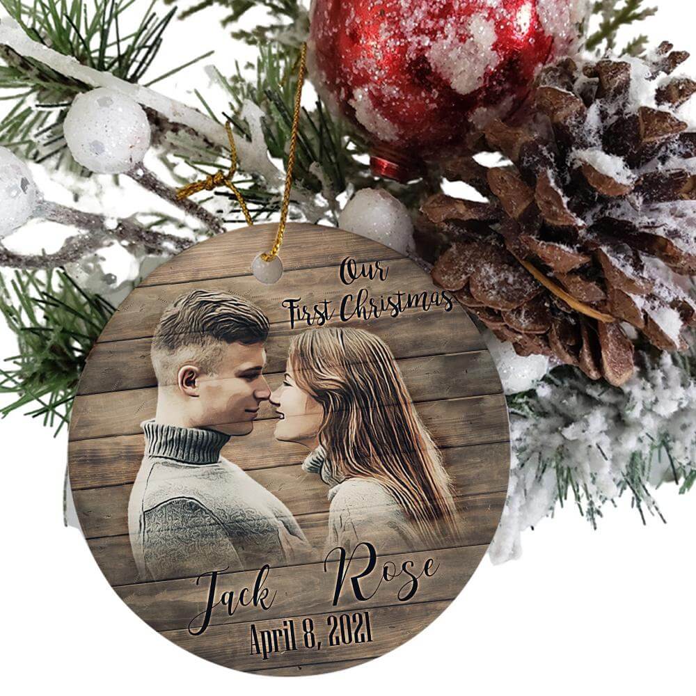 Our First Christmas Married Ornament