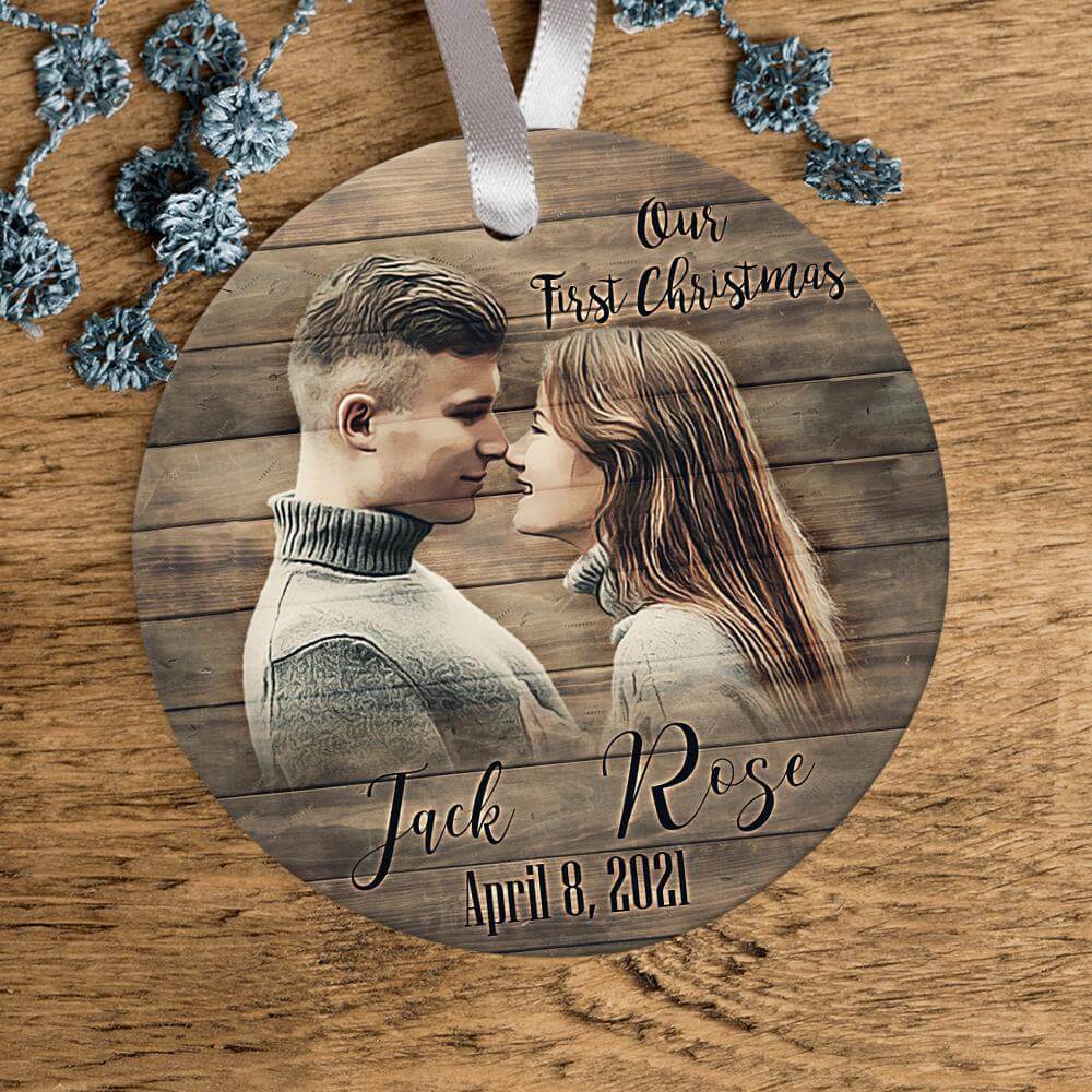 Our First Christmas Married Ornament