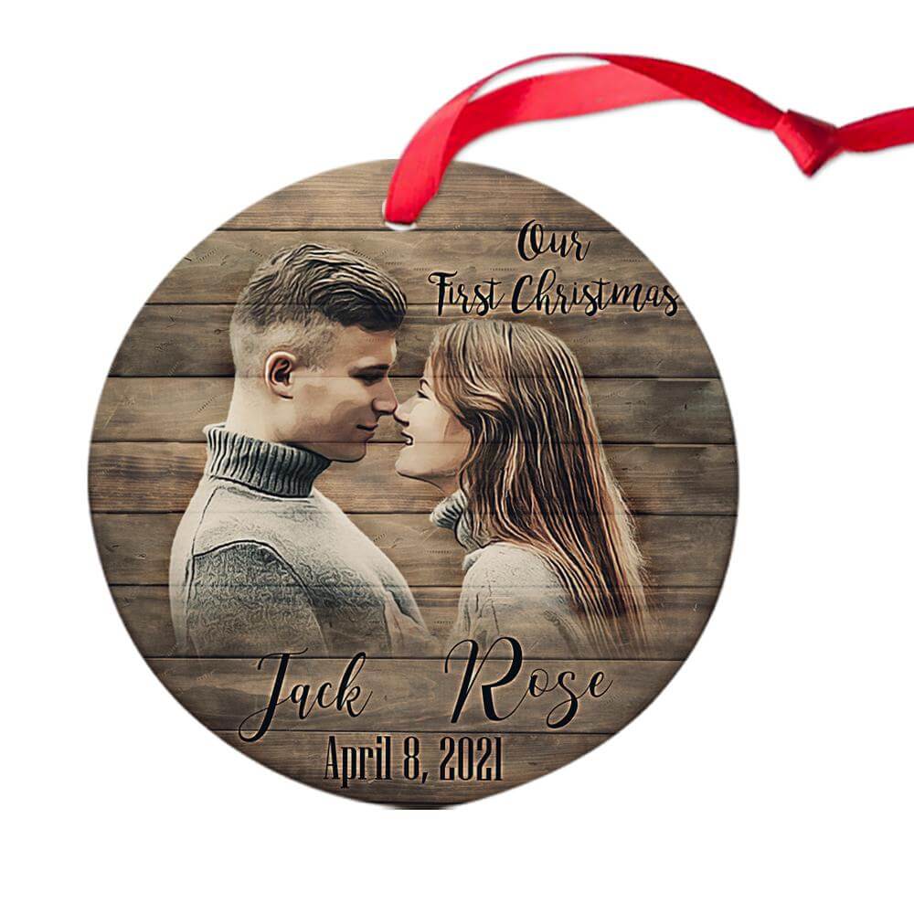 Our First Christmas Married Ornament