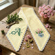 Pink Flowers Wreath Sash for Front Door, Embroidered Flower Wreath Sash 54x5 Inch, Personalized Initial Monogram Sash Front Door Decor, Bow Wreath Sashes for Family Friends