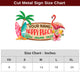 MeMate Flamingo Happy Place Signs, Flamingo House Outdoor Décor, Flamingo House Metal Sign, Personalized Flamingo Tropical Sign, Flamingo Metal Sign Housewarming Gift for Family Friend