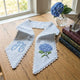 Hydrangea Monogram Wreath Sash Bow for Front Door, Personalized Initial Name, Monogramed Embroidered Ribbon with Adjustable Bow Knot Farmhouse Door Wreath Decor, Gift for Family Friends