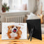 Custom Pet Art Water Color Photo Desktop Plaque