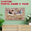 Couple Wedding Anniversary All We Need Is Love Personalized Wood Pallet Sign
