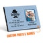Daddy You Are The World Personalized Photo Desktop Plaque