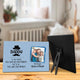 Daddy You Are The World Personalized Photo Desktop Plaque