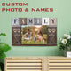 Family Custom Photo Personalized Wooden Pallet Sign