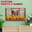 Family Where Life Begins And Love Never Ends Personalized Wood Pallet Sign