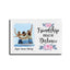 Friendship Knows No Distance Personalized Photo Desktop Plaque