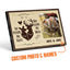 He Keeps Me Safe She Keeps Me Wild Personalized Photo Desktop Plaque
