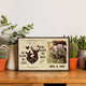 He Keeps Me Safe She Keeps Me Wild Personalized Photo Desktop Plaque
