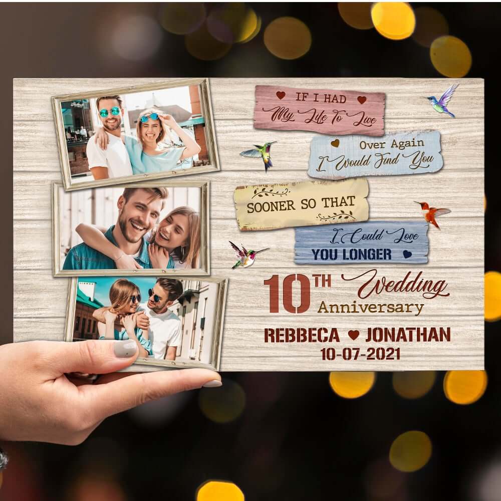 I Could Love You Longer Personalized Wood Pallet Sign