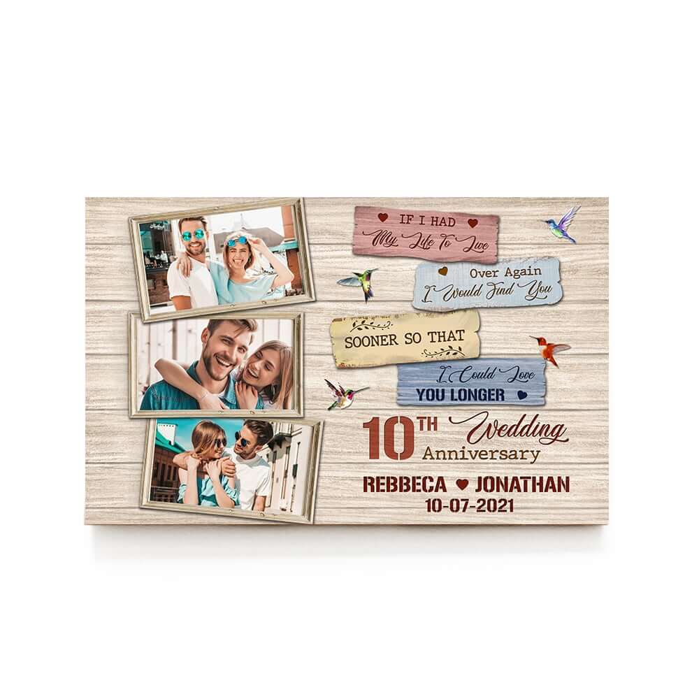 I Could Love You Longer Personalized Wood Pallet Sign