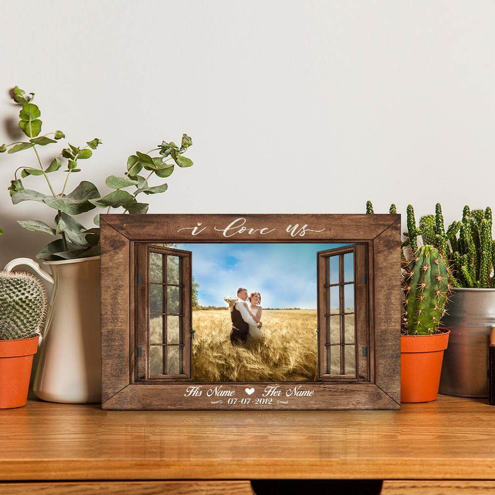I Love Our Memories Desktop Plaque