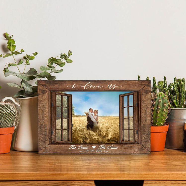 I Love Our Memories Desktop Plaque