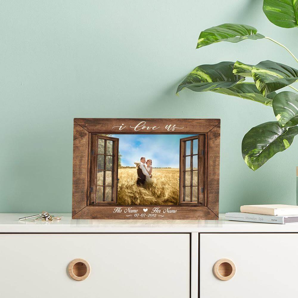 I Love Our Memories Desktop Plaque