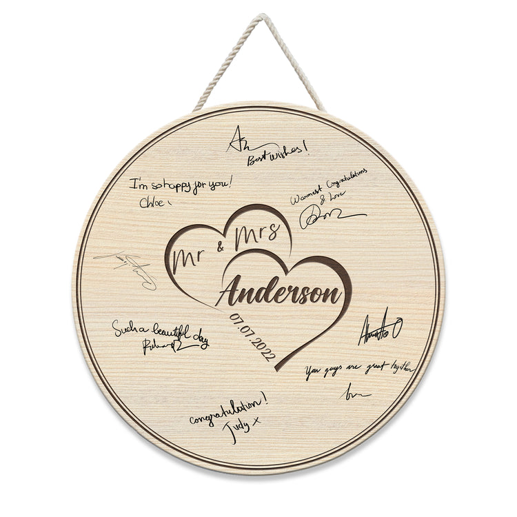 wedding guestbook