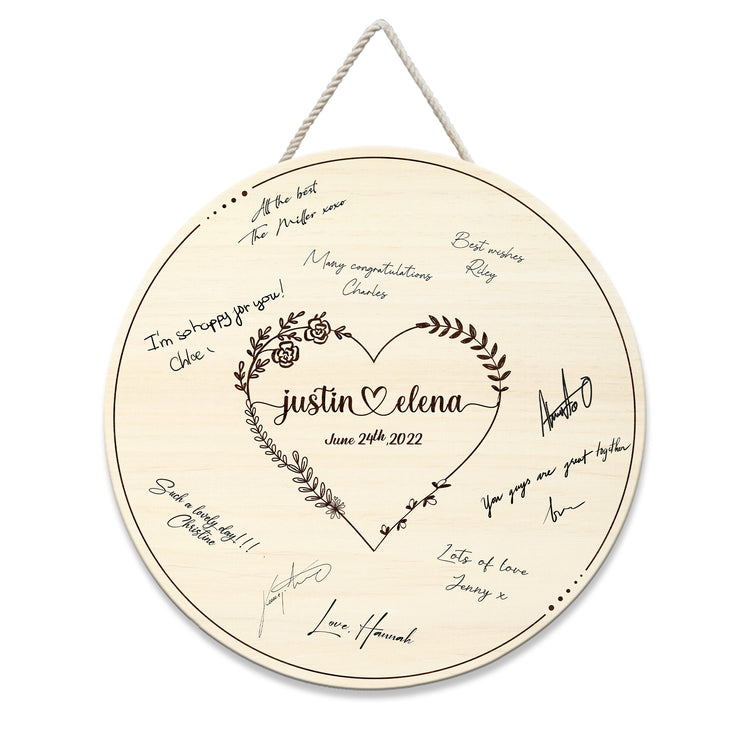 wedding guestbook