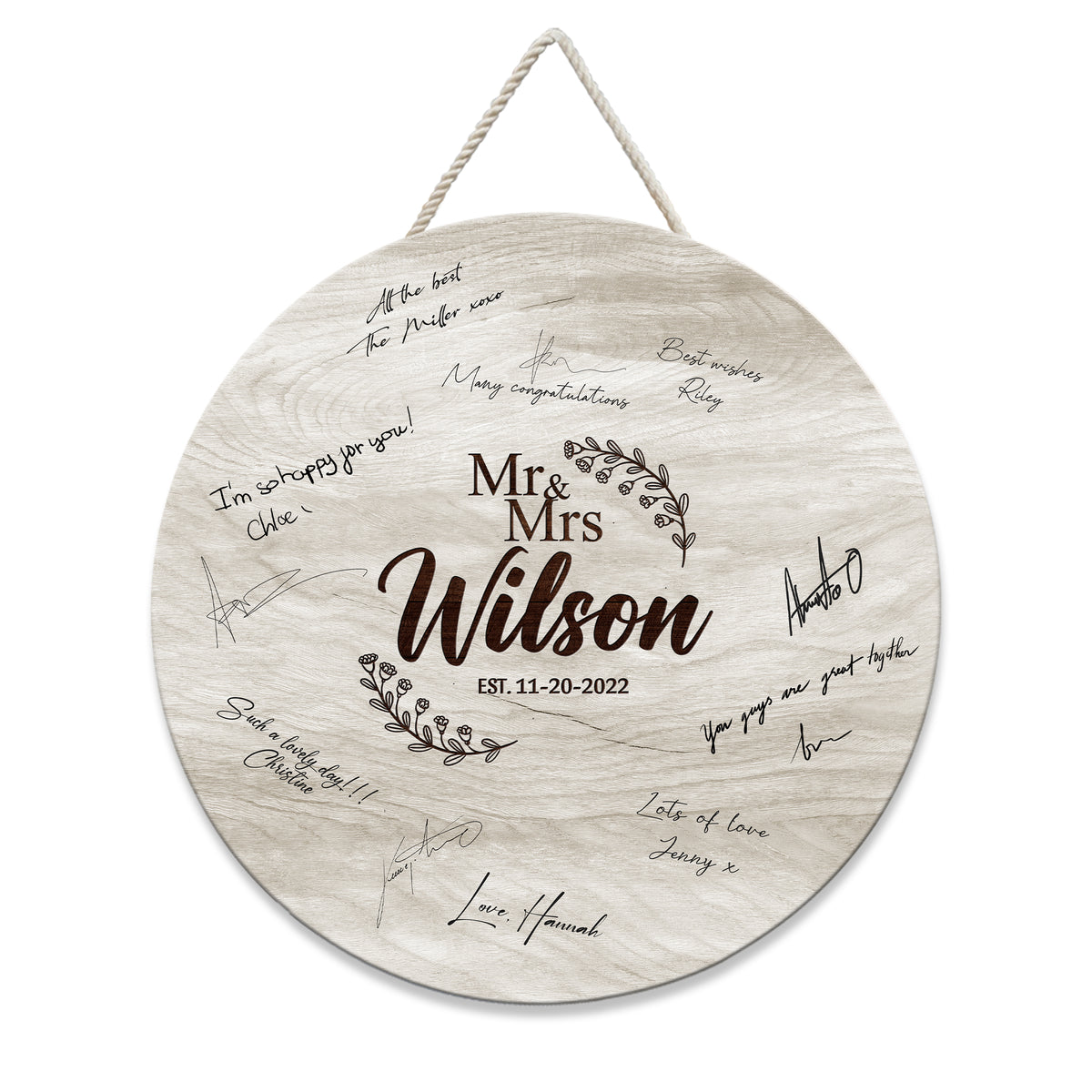 wedding guestbook