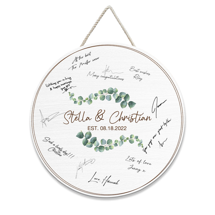 wedding guestbook