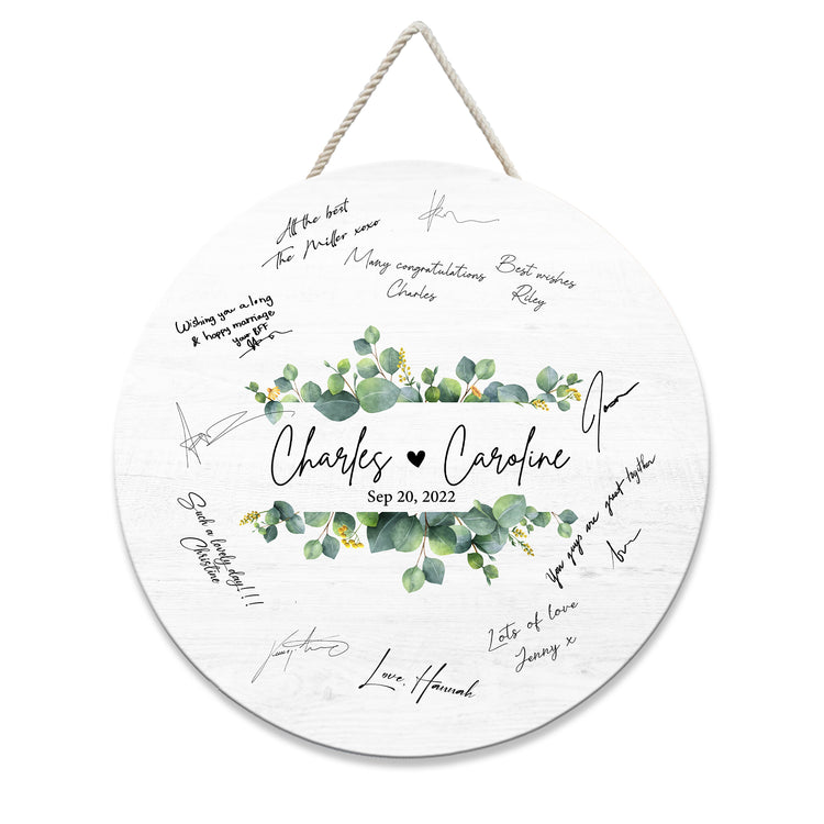 wedding guestbook