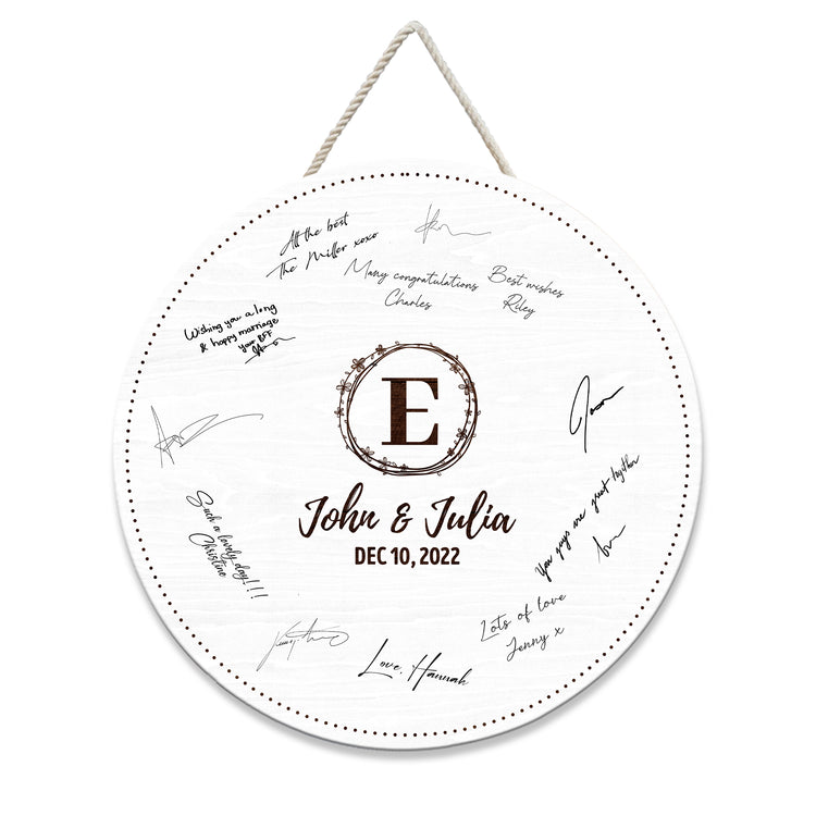 wedding guestbook