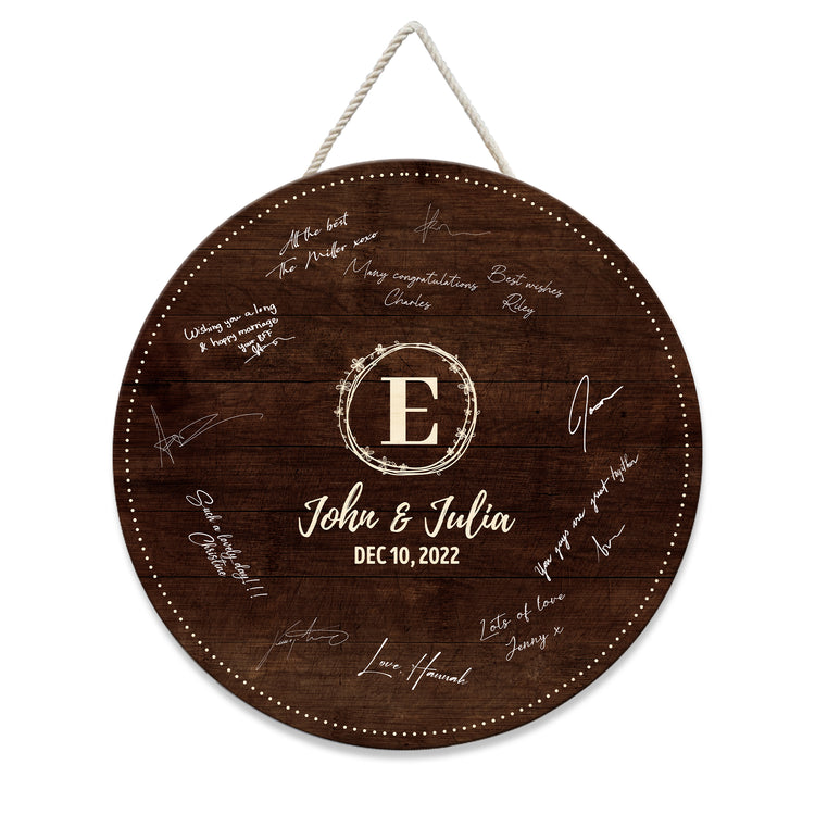 wedding guestbook