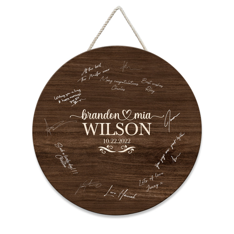 wedding guestbook