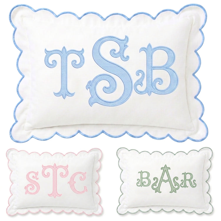 Monogram Pillow Covers, Personalized Pillow for Kids Boys Girls, Custom Embroidered Initials Pillowcase, Custom Text Embroidered Pillow Cover, Nursery Decor Cushion, Monogrammed Pillow, Baby Pillow