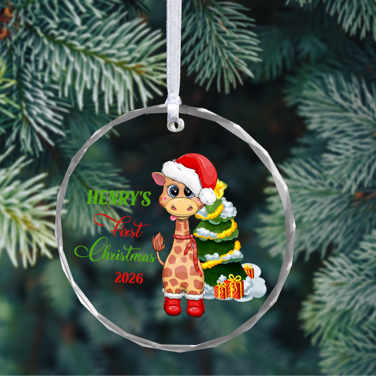 MeMate Baby's First Christmas Ornament 2026, Personalized Baby Ornaments with Name, Baby Ornament for Boys Girls, Christmas Baby Keepsakes for Newborn Infant Son Daughter - Updated image 1