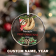 MeMate Baby's First Christmas Ornament 2026, Personalized Baby Ornaments with Name, Baby Ornament for Boys Girls, Christmas Baby Keepsakes for Newborn Infant Son Daughter - Updated image 3
