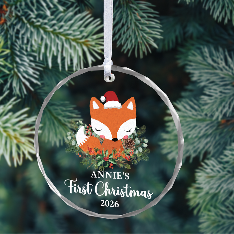 MeMate Baby's First Christmas Ornament 2026, Personalized Baby Ornaments with Name, Baby Ornament for Boys Girls, Christmas Baby Keepsakes for Newborn Infant Son Daughter - Updated image 1
