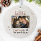 Mom Thank You For All That You Do For Us! Ornament