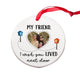 My Friend, I Wish You Lived Next Door Ornament