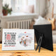 My Husband Is My Best Friend My Greatest Support Personalized Photo Desktop Plaque