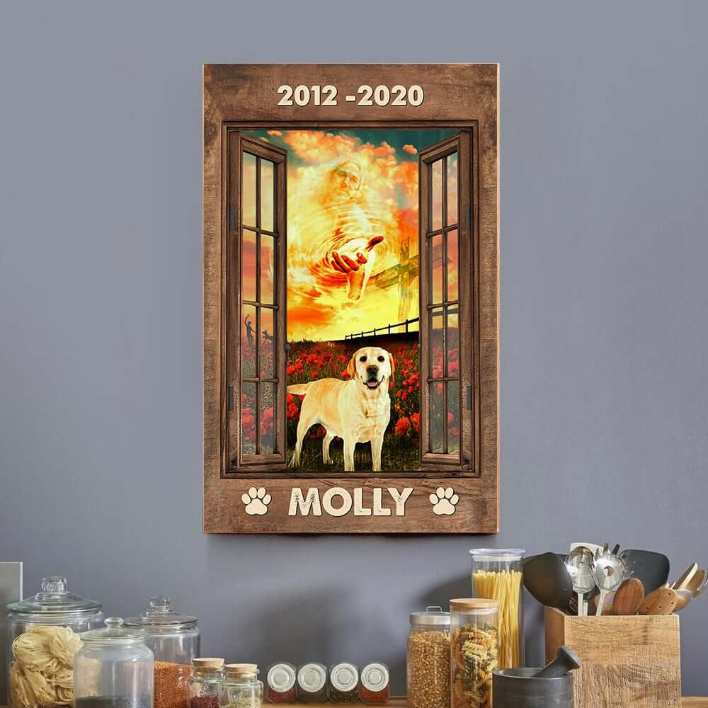 My Pet To Heaven Personalized Wood Pallet Sign