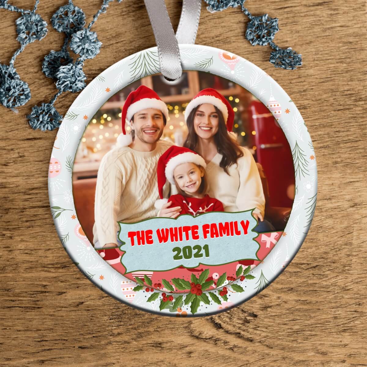 My Sweet Family Ornament