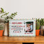 Next Year I'll Be With You Personalized Photo Desktop Plaque