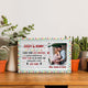 Next Year I'll Be With You Personalized Photo Desktop Plaque
