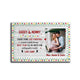 Next Year I'll Be With You Personalized Photo Desktop Plaque