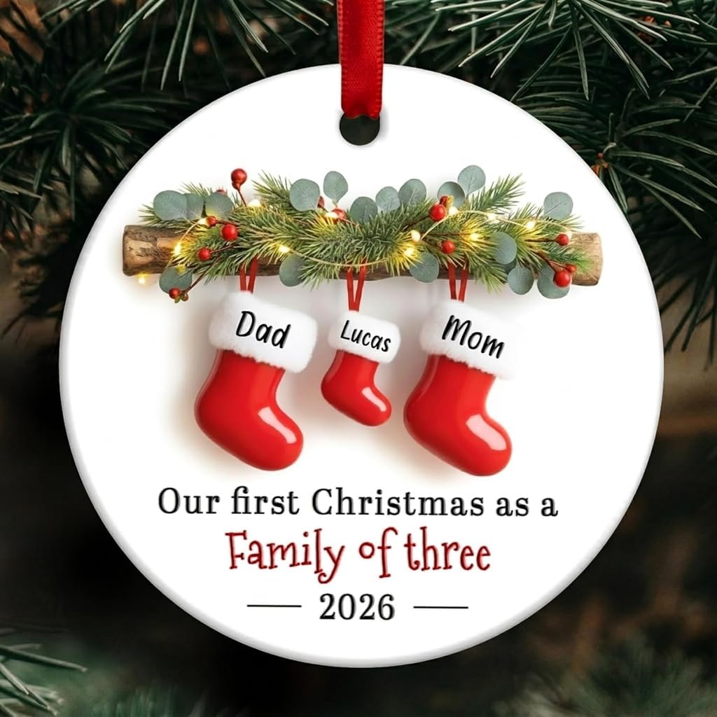 Personalized Christmas Ornament – Baby05 – image 1