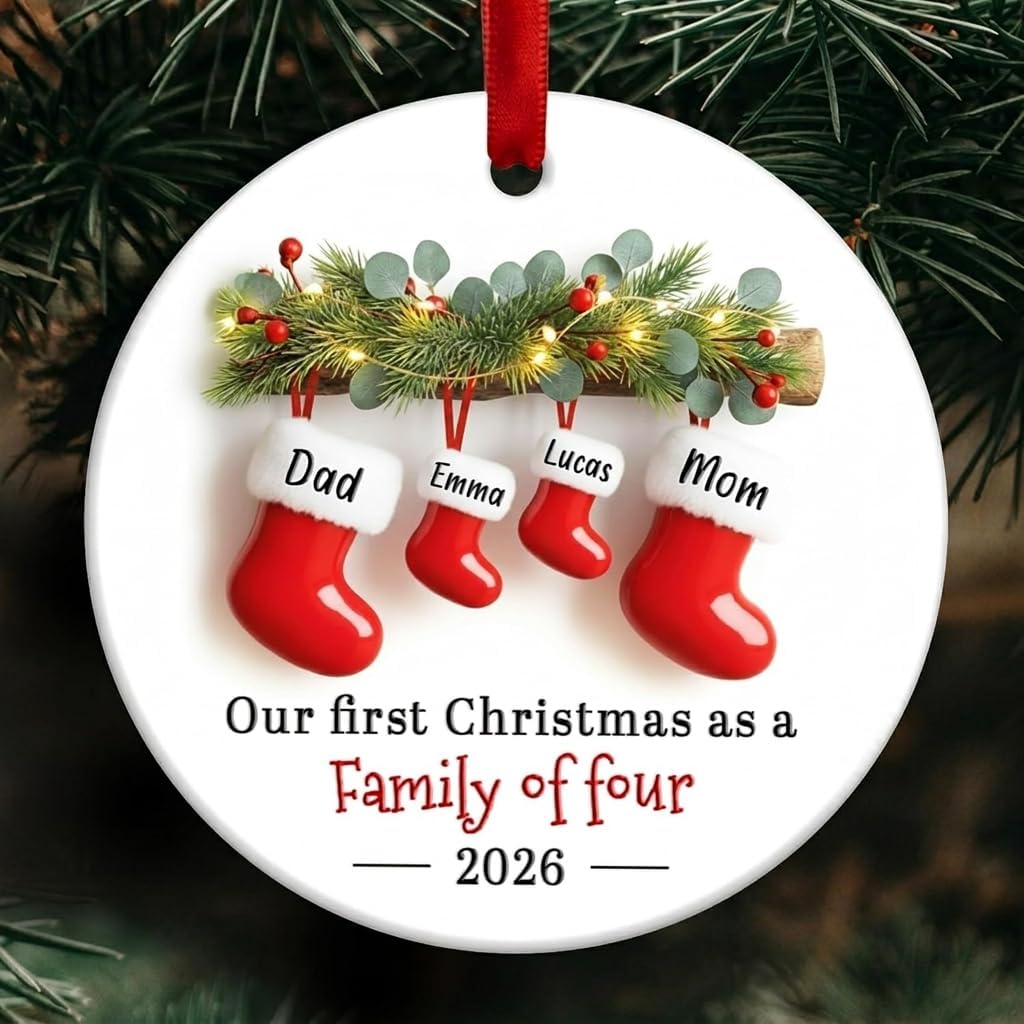 Personalized Christmas Ornament – Baby06 – image 1