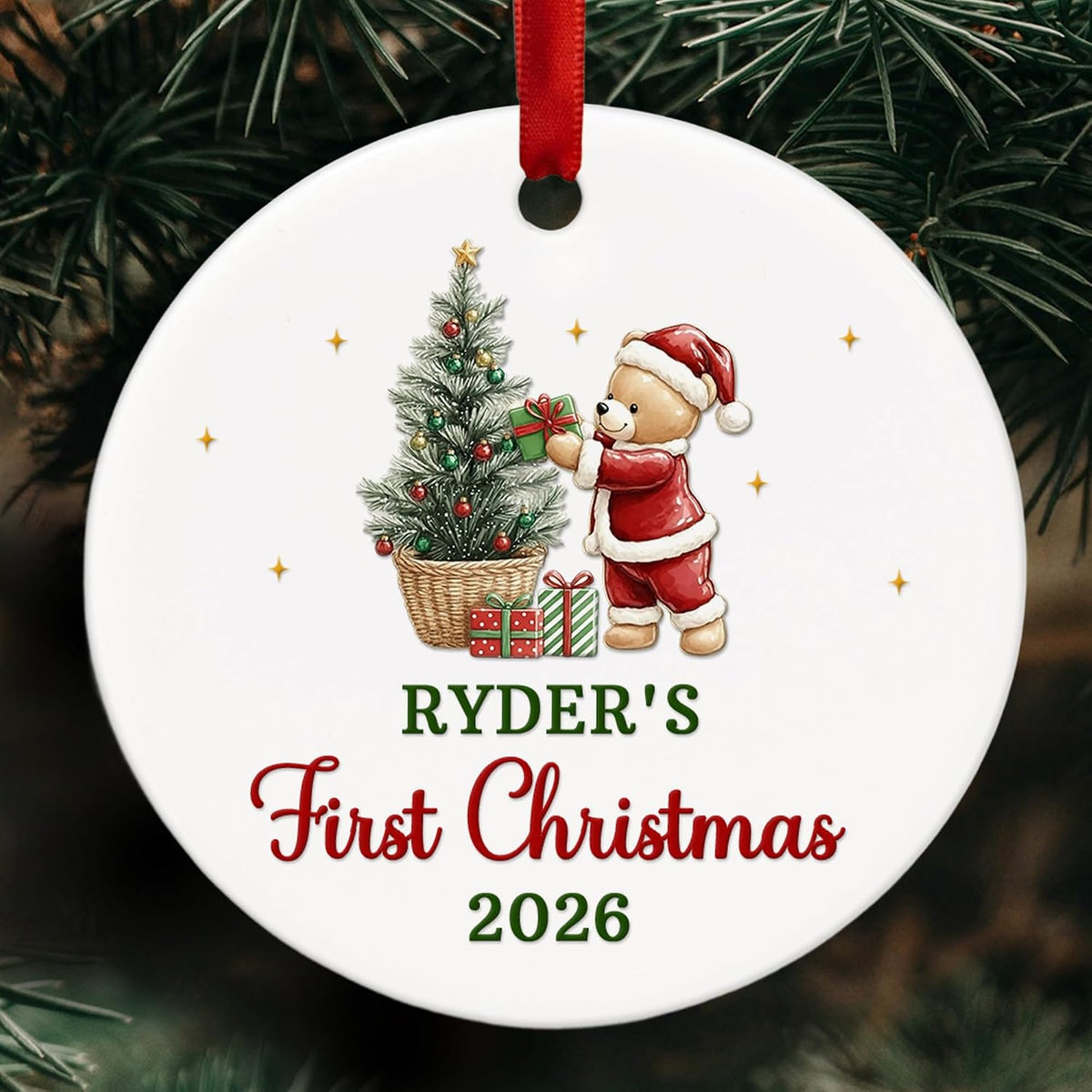 Personalized Christmas Ornament – Baby10 – image 1