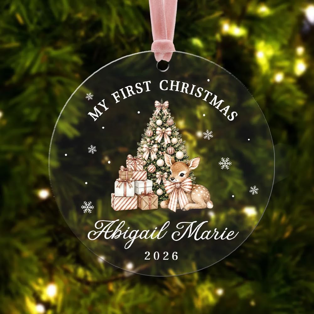 Personalized Christmas Ornament – Baby12 – image 1