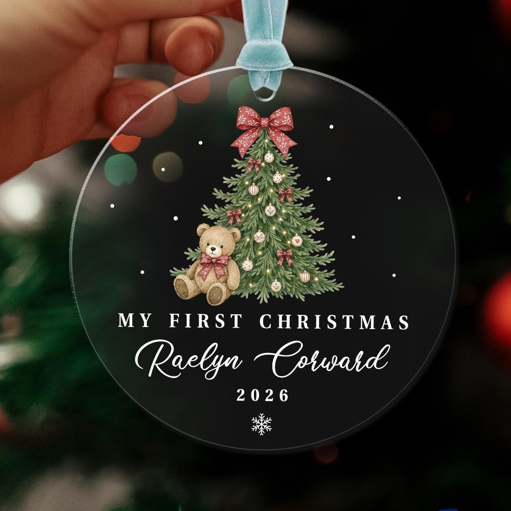 Personalized Christmas Ornament – Baby14 – image 1
