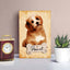 Pet Portrait Personalized Desktop Plaque