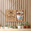 Side By Side Or Miles Apart Sisters Connected By The Heart Personalized Wood Pallet Sign
